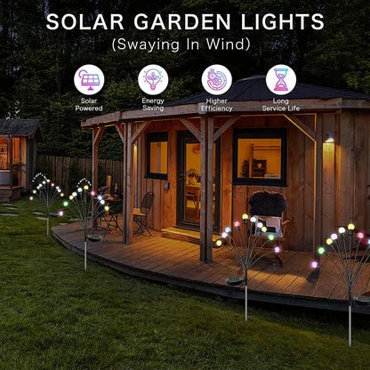 LUCES DE HADA JARDIN SOLARES x 2 UNIDADES ✨