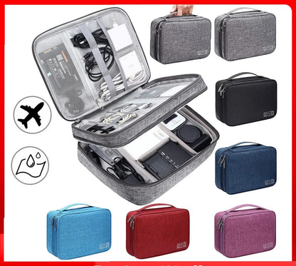 ORGANIZADOR DE CABLES 2 NIVELES