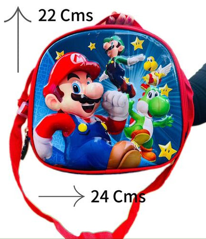 MORRAL ESCOLAR 3D EN COMBO X 3 🎒