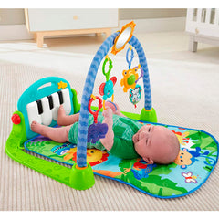GIMNASIO PARA BEBE TIPO PIANO MUSICAL 🎹🎶👶 - Verde