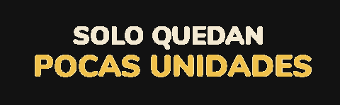 Solo quedan pocas unidades