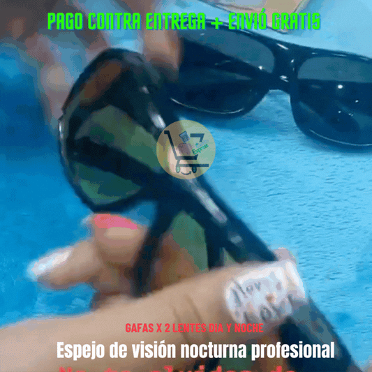 GAFAS X 2 LENTES DIA Y NOCHE 👓🕶😎🌞🌗