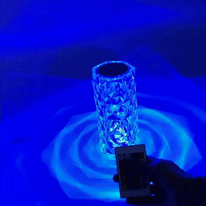 LÁMPARA DIAMANTE CON PARLANTE 🔦