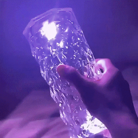 LÁMPARA DIAMANTE CON PARLANTE 🔦