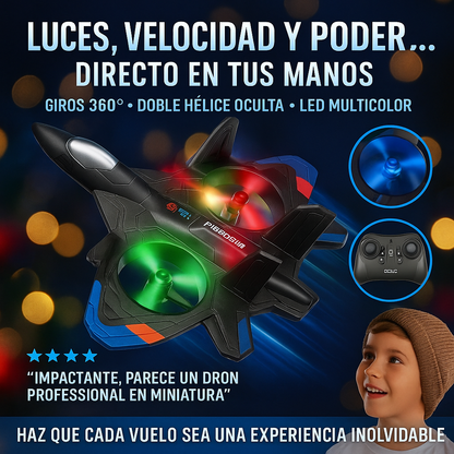 El Drone de Combate Más Divertido para Tus Hijos – Vuelo 360° y Batallas Aéreas 🛸
