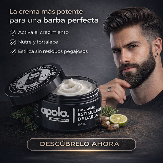 Bálsamo para Crecimiento de Barba Ultra Potente con Minoxidil 20% | 100mL