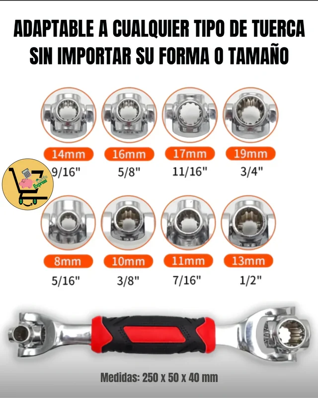 Llave Multiusos 48 en 1 - ToolMaster Pro™ 🔧🛠️