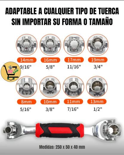 Llave Multiusos 48 en 1 - ToolMaster Pro™ 🔧🛠️