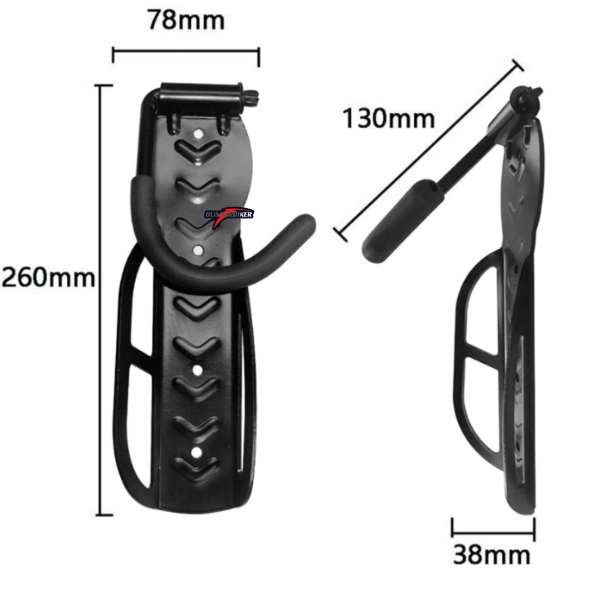 SOPORTE METÁLICO PARA BICICLETA