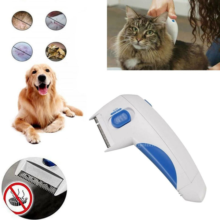 Cepillo Electrico Antipulgas y Garrapatas Flea Doctor 🐶😺