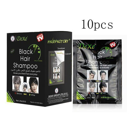 Shampoo Black Hair™ - Color Intenso y Natural 🖤🧔🏻‍♀️