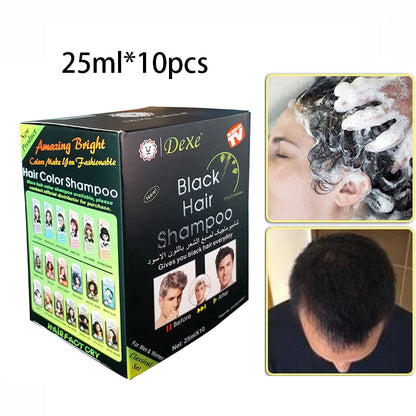 Shampoo Black Hair™ - Color Intenso y Natural 🖤🧔🏻‍♀️