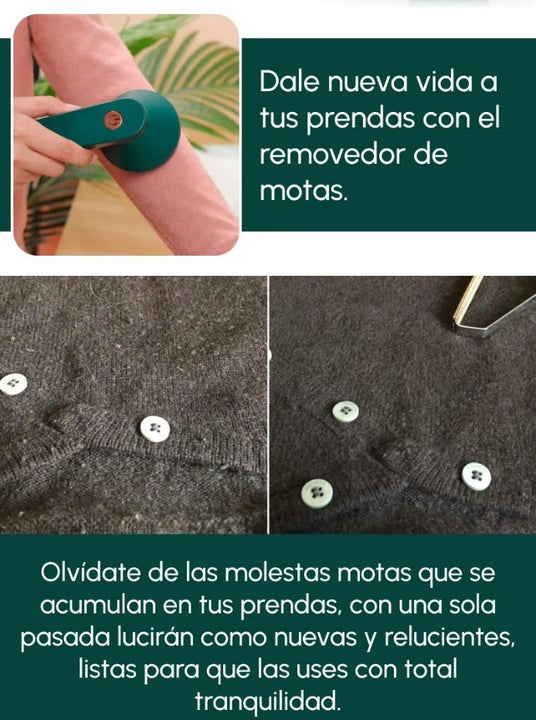 Quita Motas Eléctrico Portátil Recargable 👔🐕