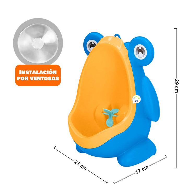 Orinal Portátil Infantil De Rana 🚽👦🏻🧒🏻🐸