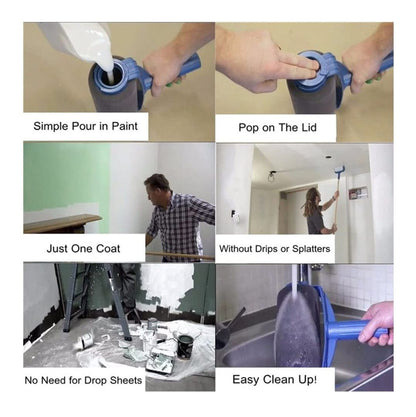 RODILLO RECARGABLE PAINT ROLLER🖌️