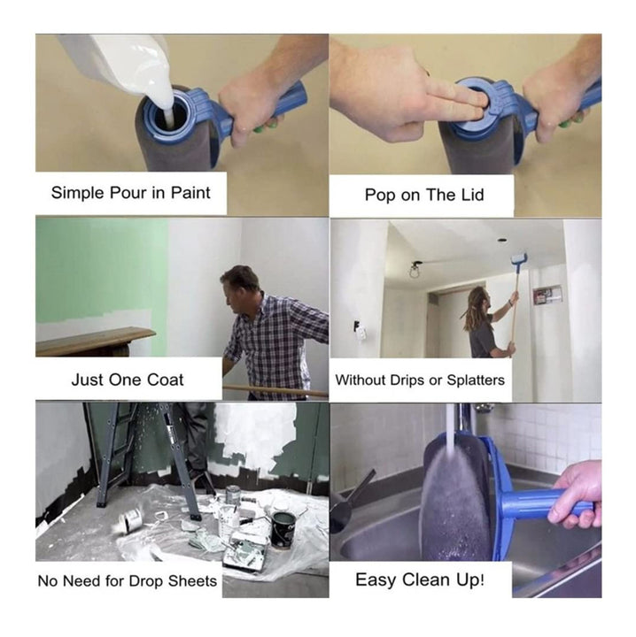 RODILLO RECARGABLE PAINT ROLLER🖌️