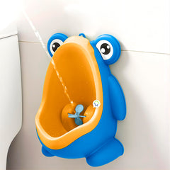 Orinal Portátil Infantil De Rana 🚽👦🏻🧒🏻🐸 - Azul