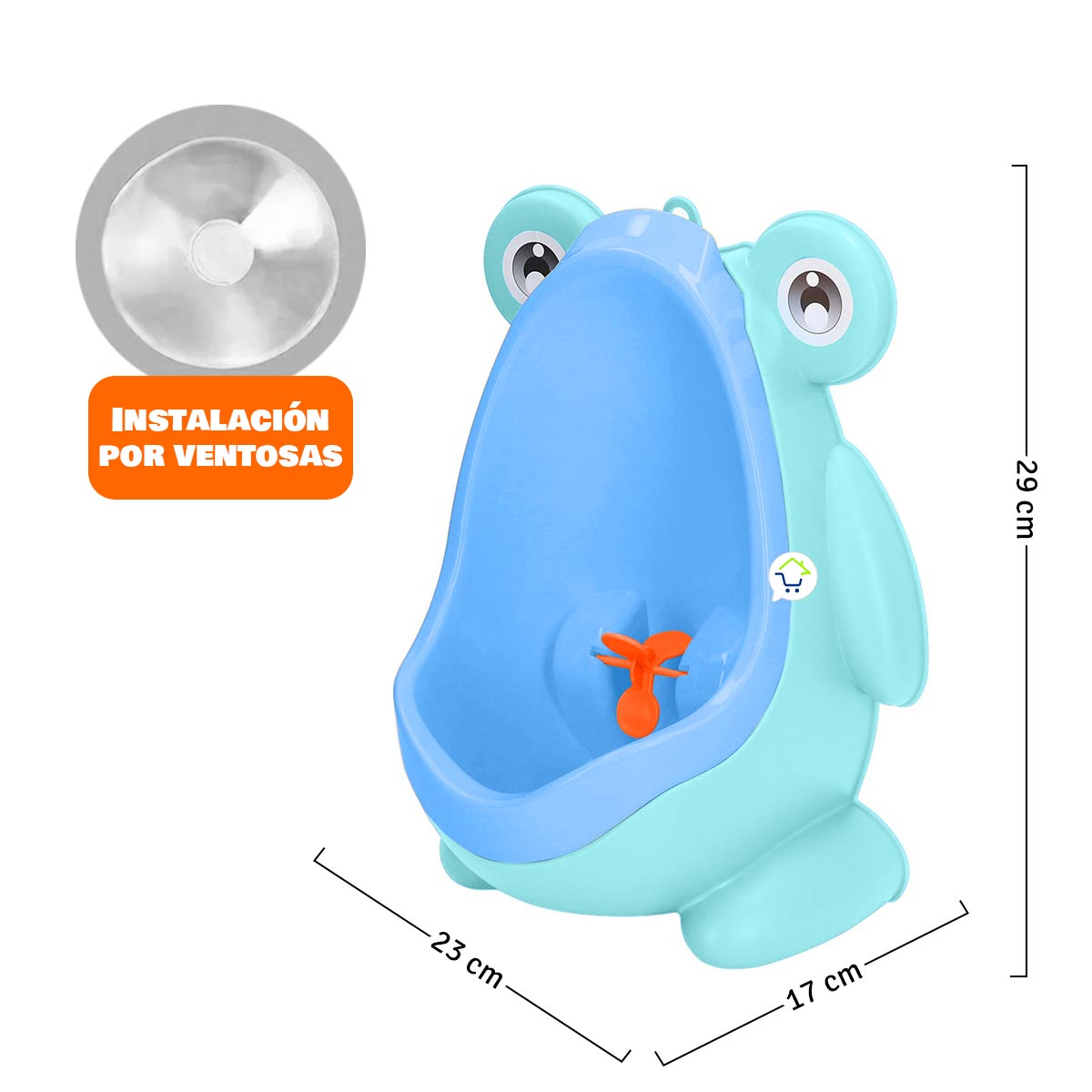 Orinal Portátil Infantil De Rana 🚽👦🏻🧒🏻🐸