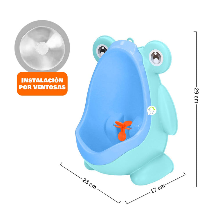 Orinal Portátil Infantil De Rana 🚽👦🏻🧒🏻🐸