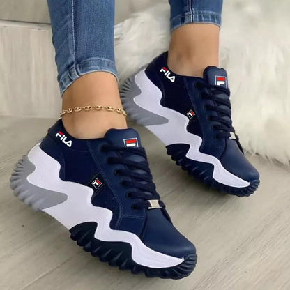 TENIS FILA SUELA ALTA