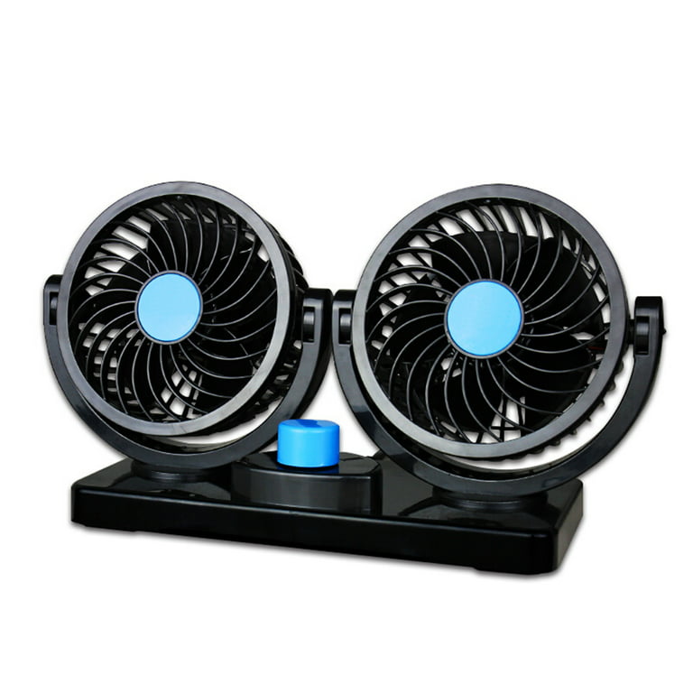 VENTILADOR DOBLE PARA VEHICULO 🚕🍃