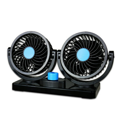 VENTILADOR DOBLE PARA VEHICULO 🚕🍃
