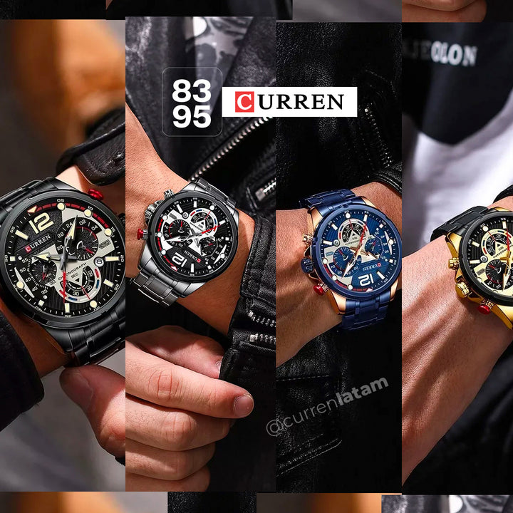 Reloj Curren 8395 - Precisión y Estilo ⌚🔥