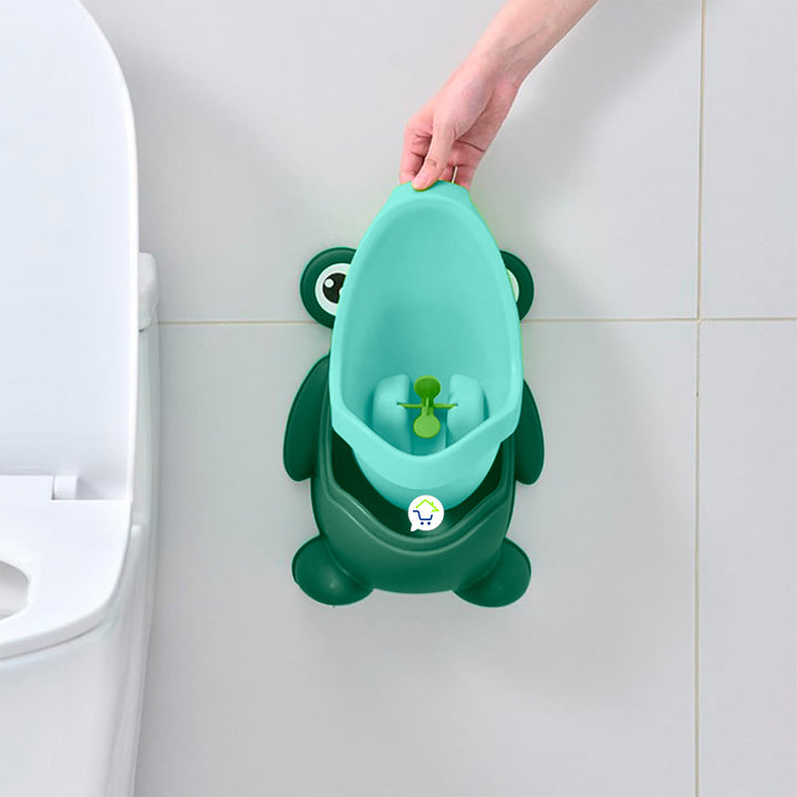 Orinal Portátil Infantil De Rana 🚽👦🏻🧒🏻🐸