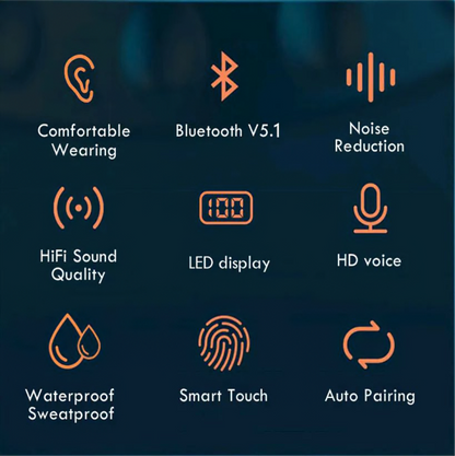 AUDIFONOS INALAMBRICOS M9