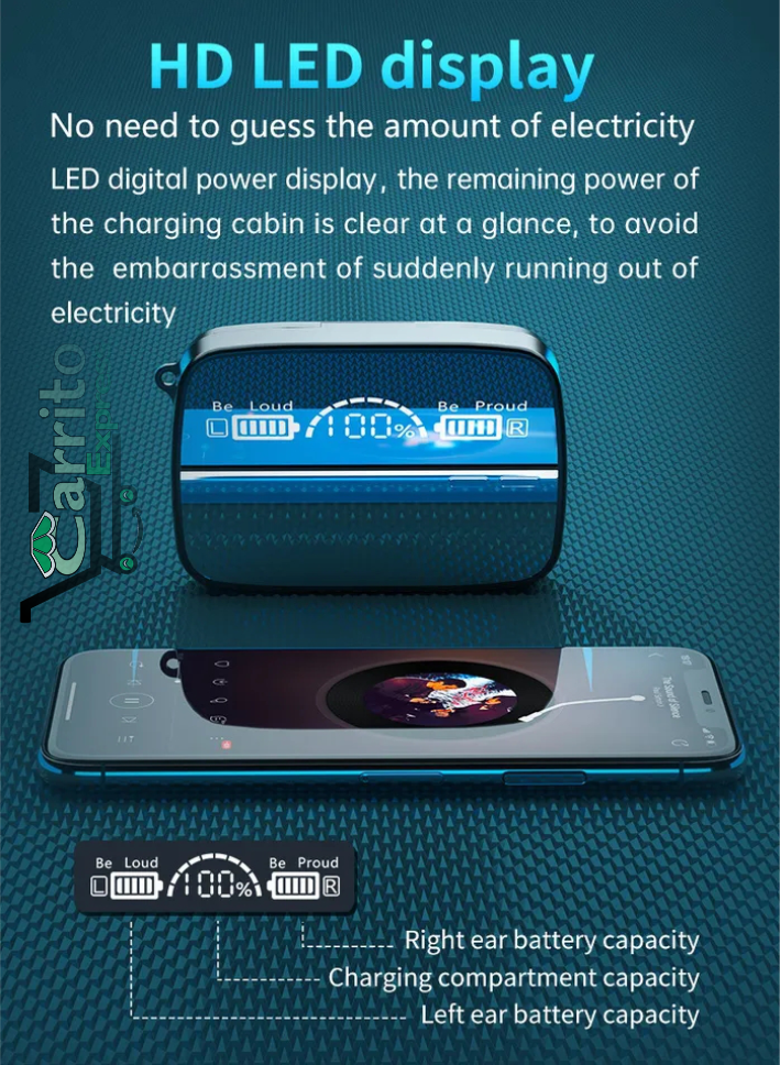 AUDIFONOS INALAMBRICOS M9