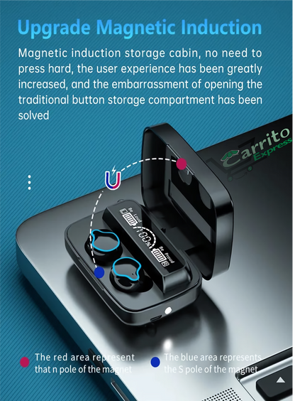 AUDIFONOS INALAMBRICOS M9