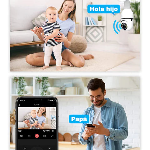 CAMARA TIPO BOMBILLO