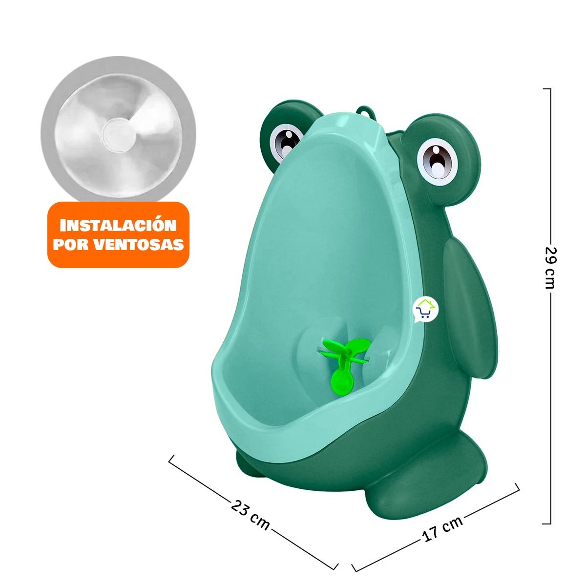 Orinal Portátil Infantil De Rana 🚽👦🏻🧒🏻🐸