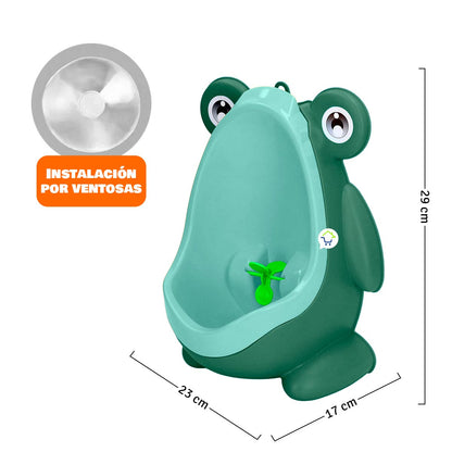 Orinal Portátil Infantil De Rana 🚽👦🏻🧒🏻🐸