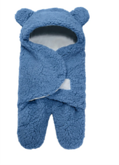 COBERTOR HIPOALERGÉNICO PARA BEBE - Azul rey