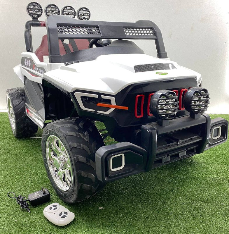 CARRO ELÉCTRICO 2 PUESTOS 4X4 PARA NIÑOS DE 1 A 7 AÑOS