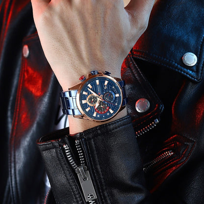 RELOJ CURREN MT15 - AZUL (8415)