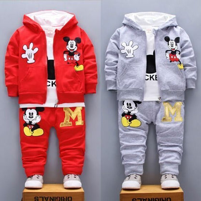 CONJUNTO MICKEY MOUSE: chaqueta, camisa y pantalon 👦🏻👧🏻👶🏻