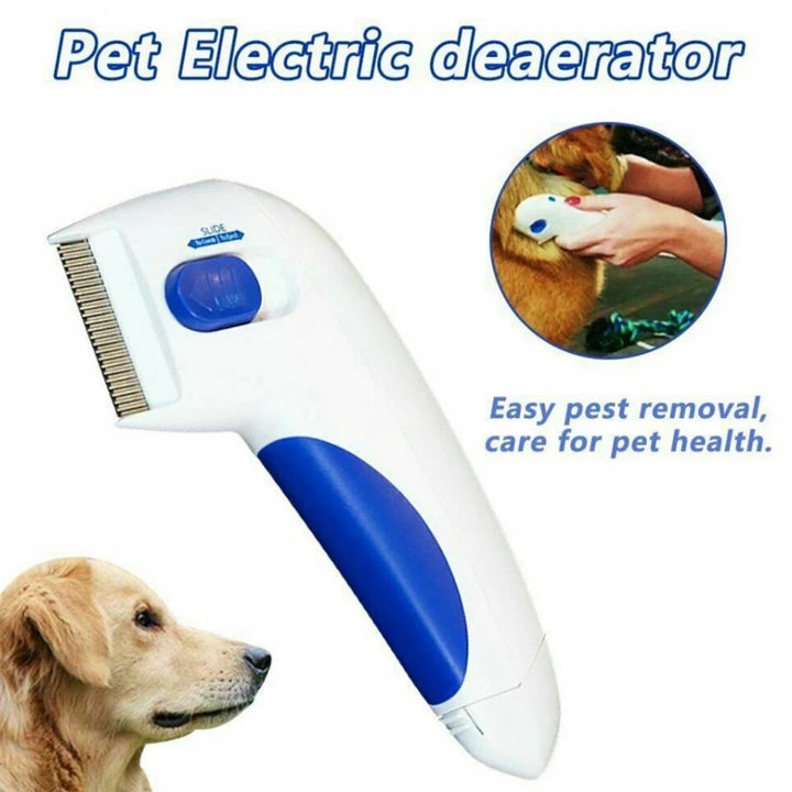 Cepillo Electrico Antipulgas y Garrapatas Flea Doctor 🐶😺