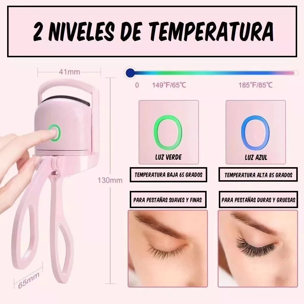 Rizador De Pestañas Eléctrico USB