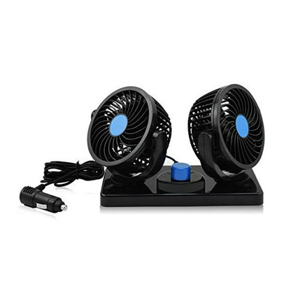 VENTILADOR DOBLE PARA VEHICULO 🚕🍃